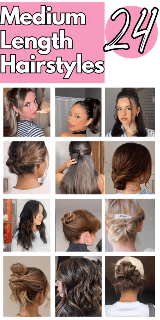 medium length hairstyles