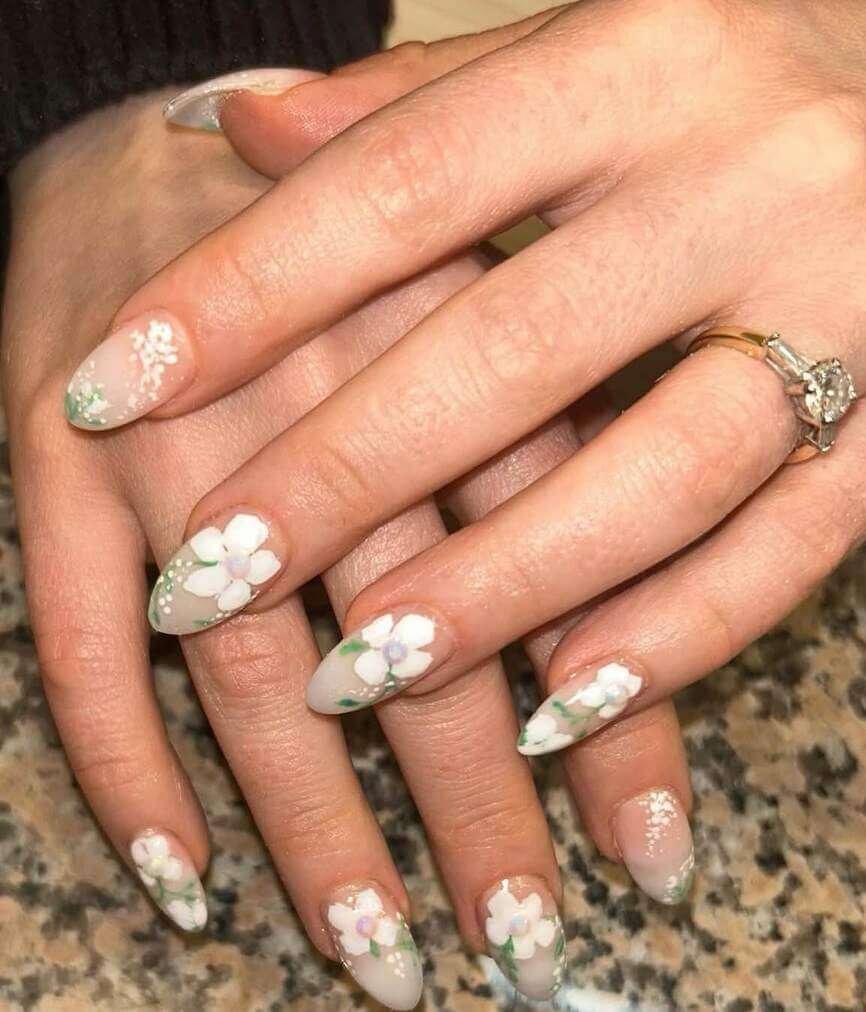 summer wedding nails