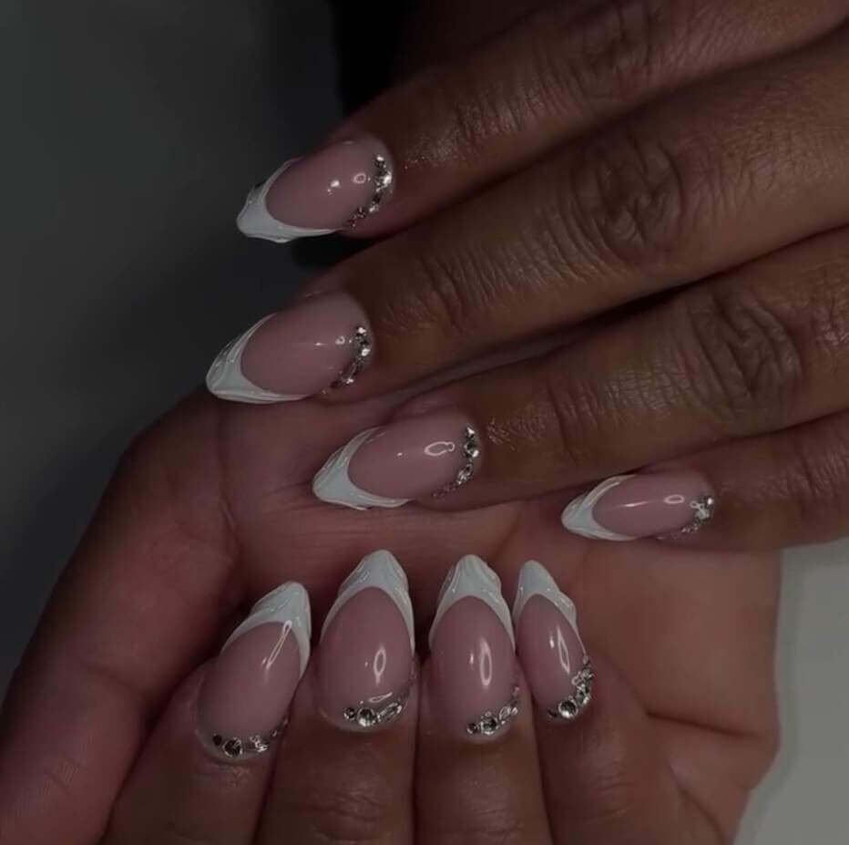 summer wedding nails