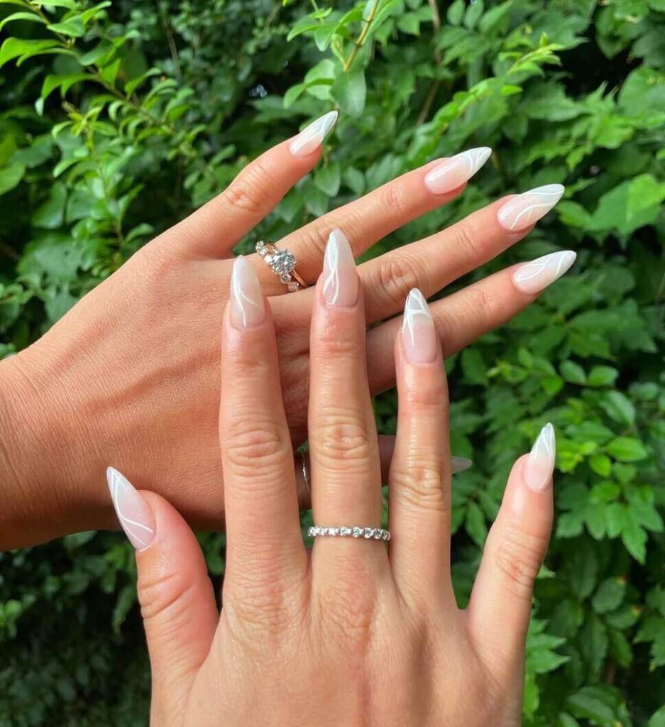Summer wedding nails