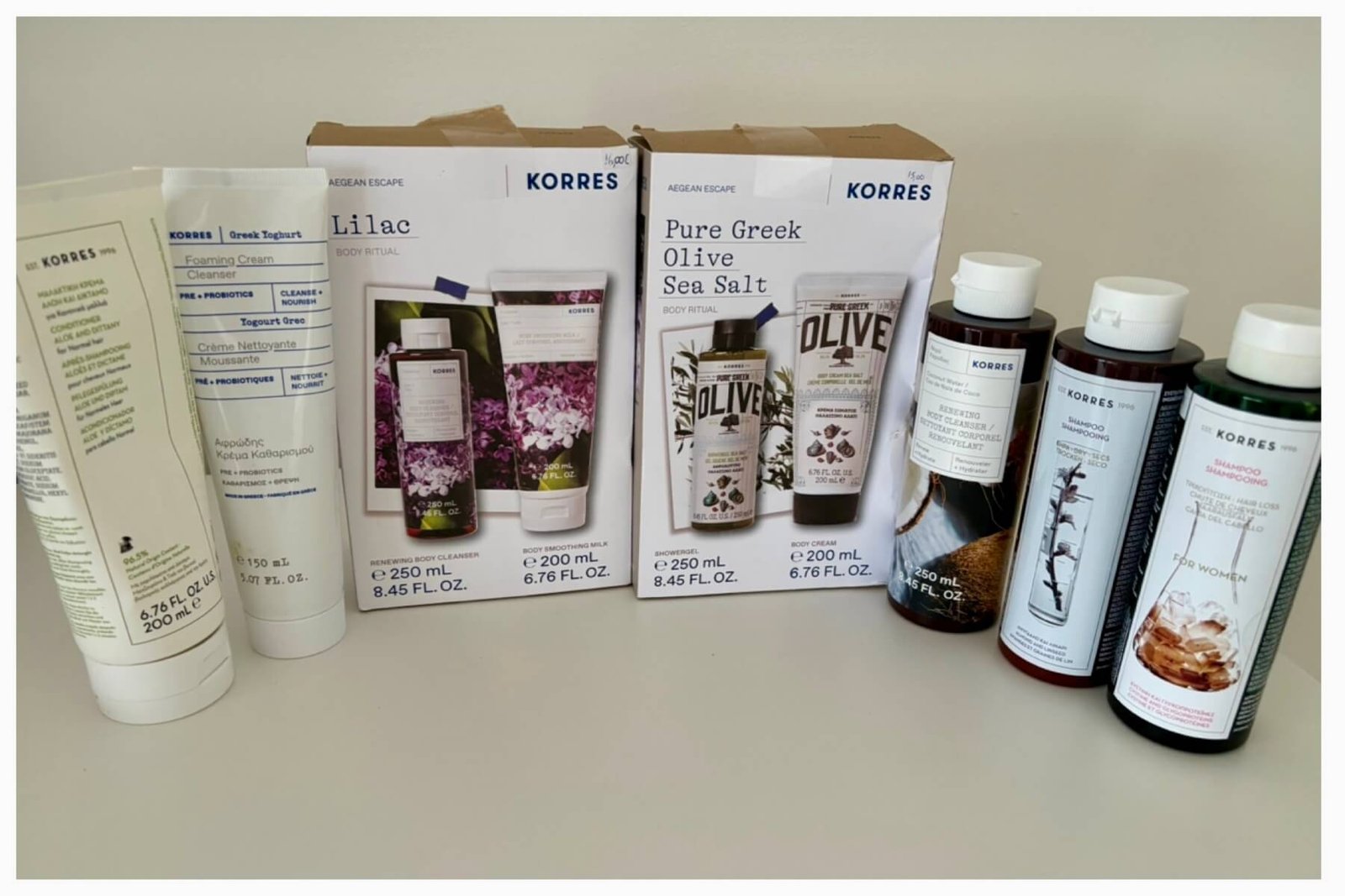 korres cosmetics review