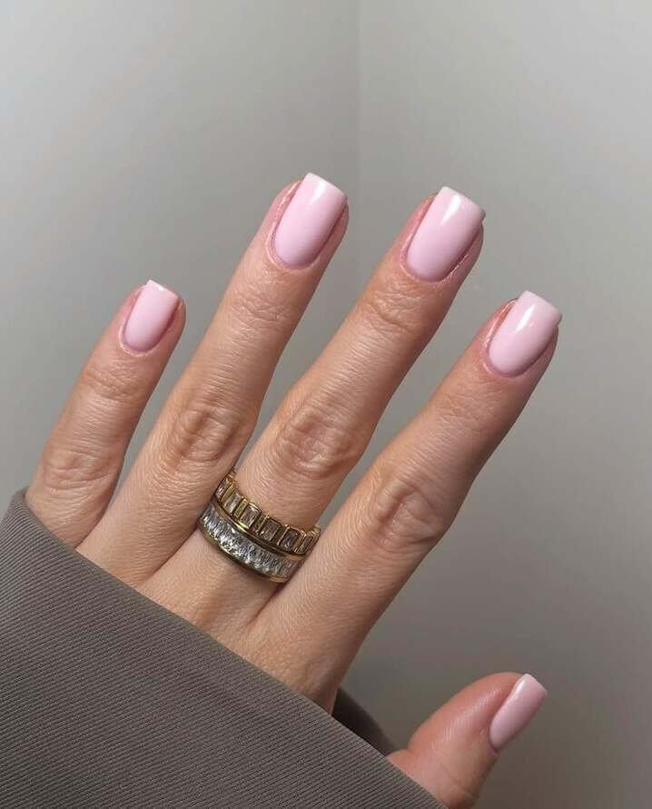 sqUARE SIMPLE NAILS