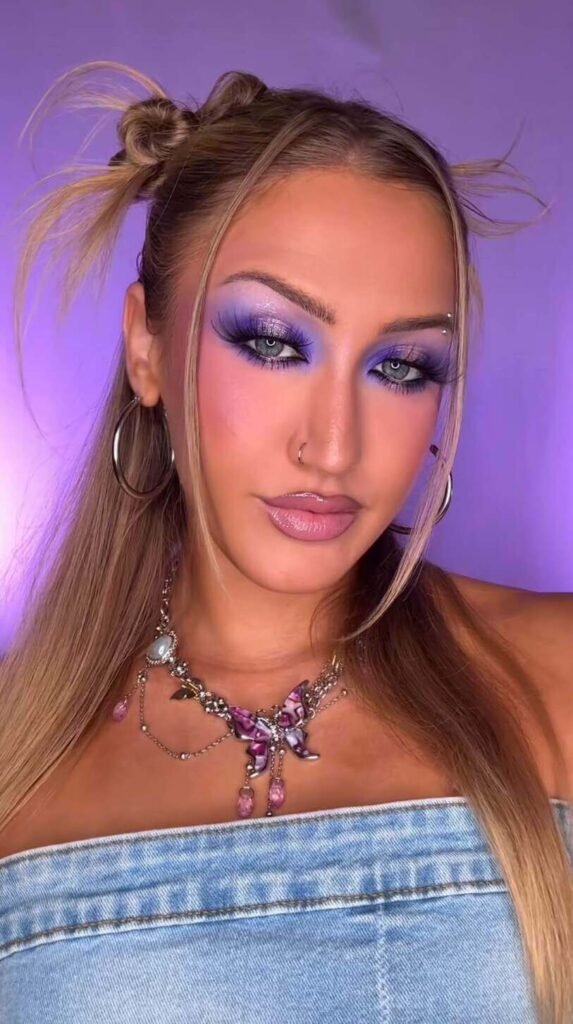 y2k makeup looks