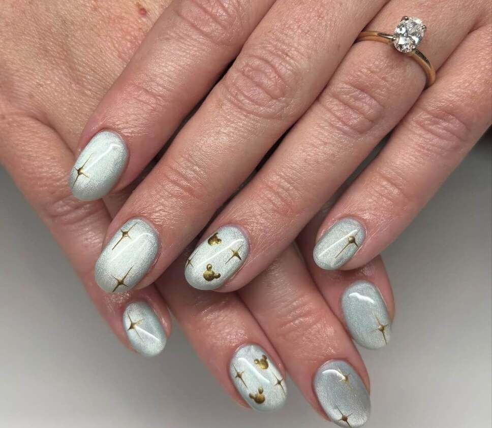 short cat eye nails