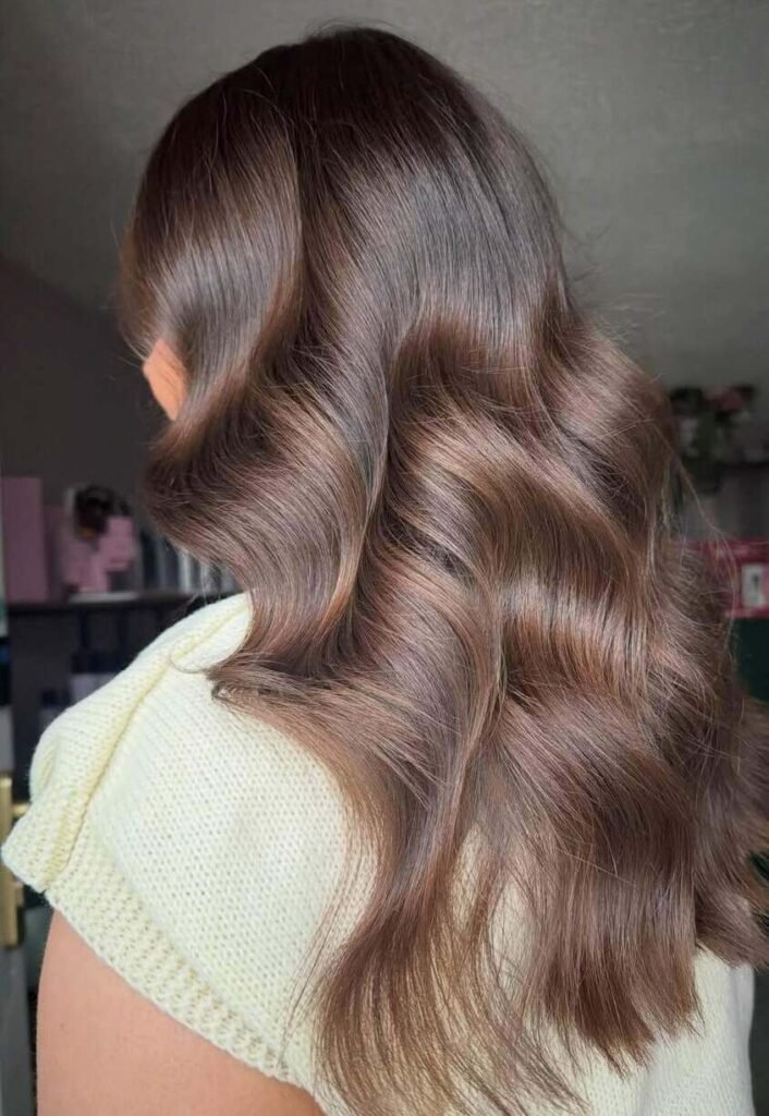 light brunette hair