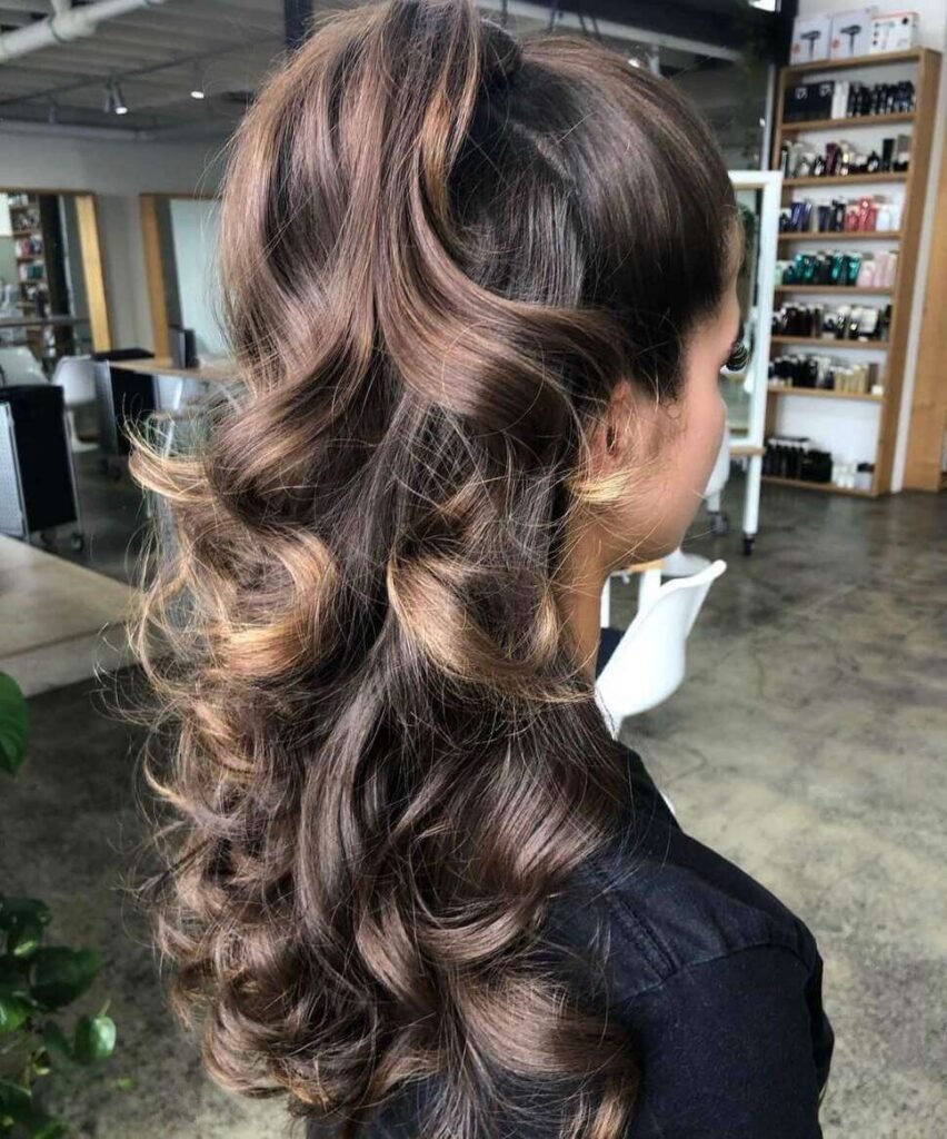 high ponytail hairstyles