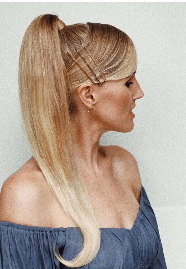 high ponytail hairstyles