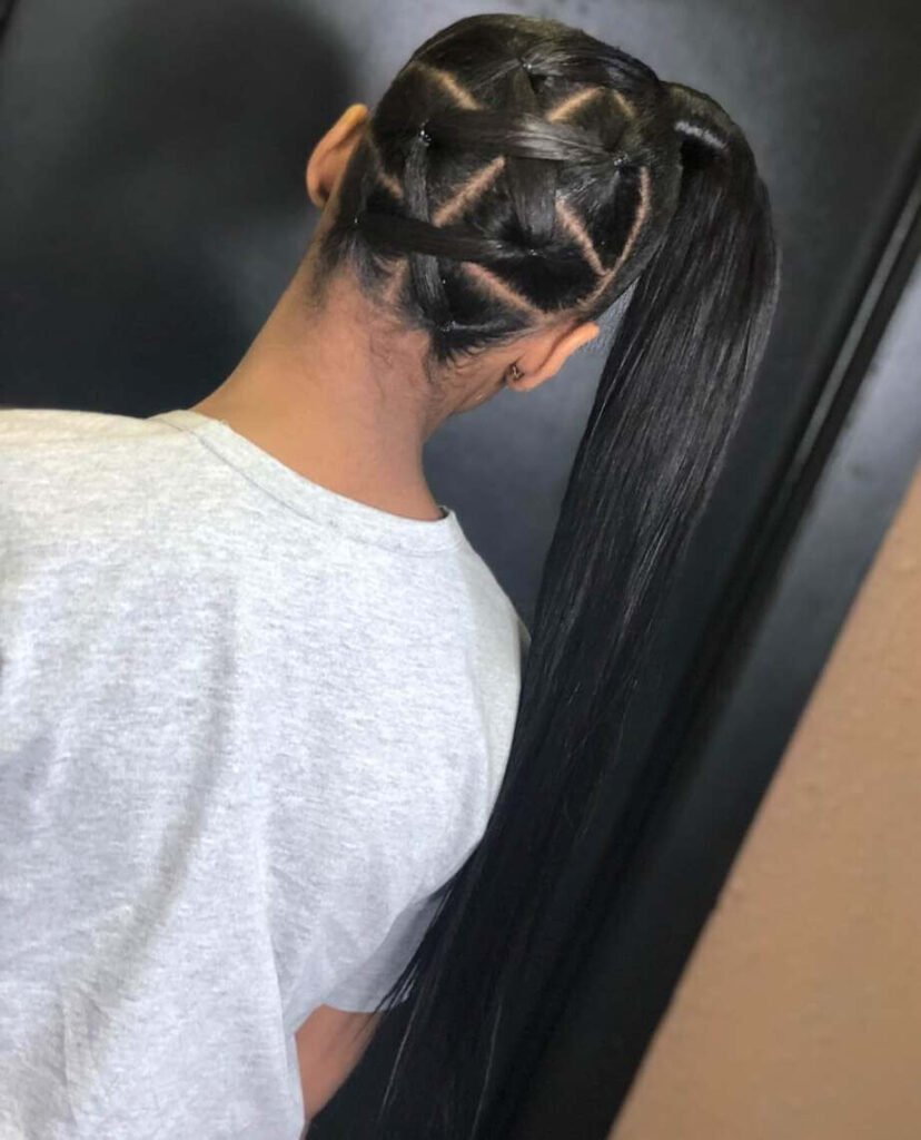 high ponytail hairstyles