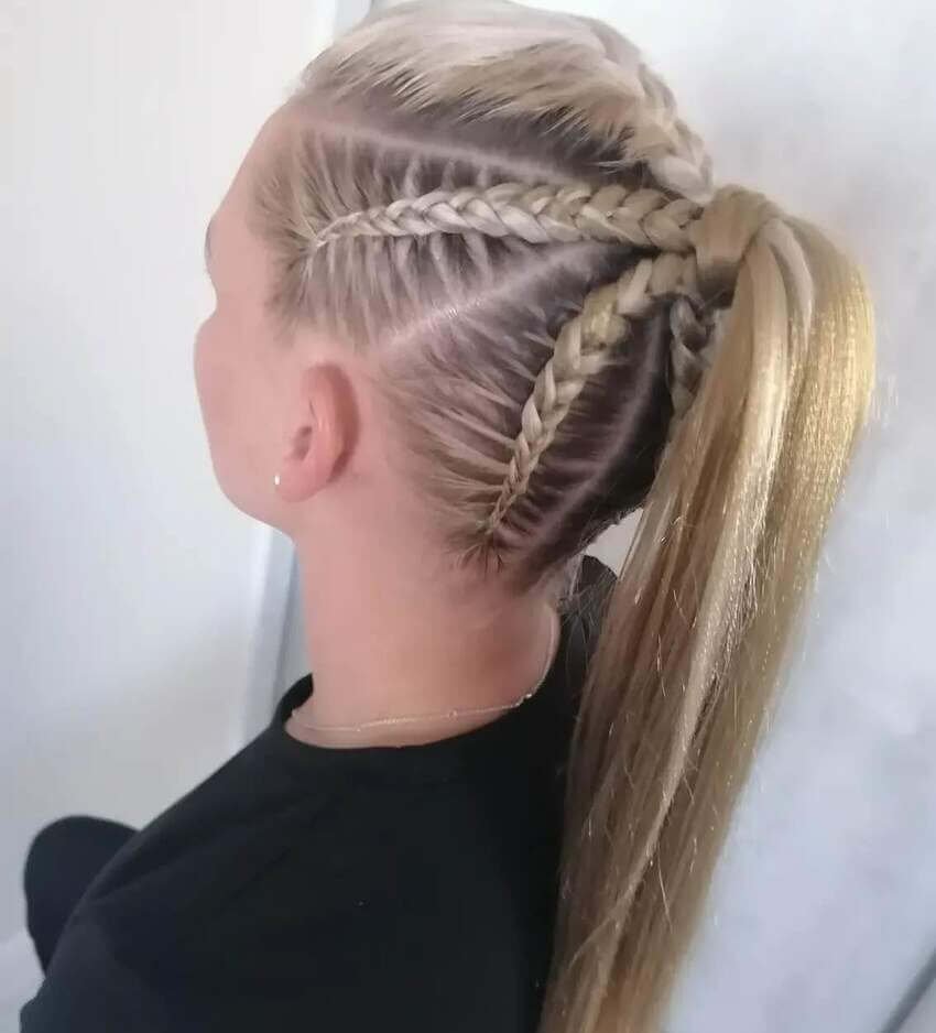 high ponytail hairstyles