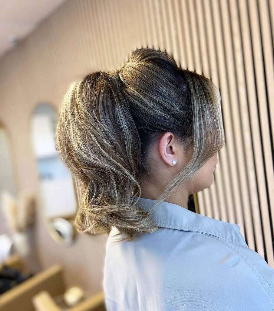 high ponytail hairstyles