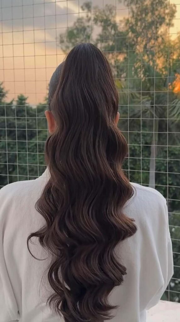 high ponytail hairstyles