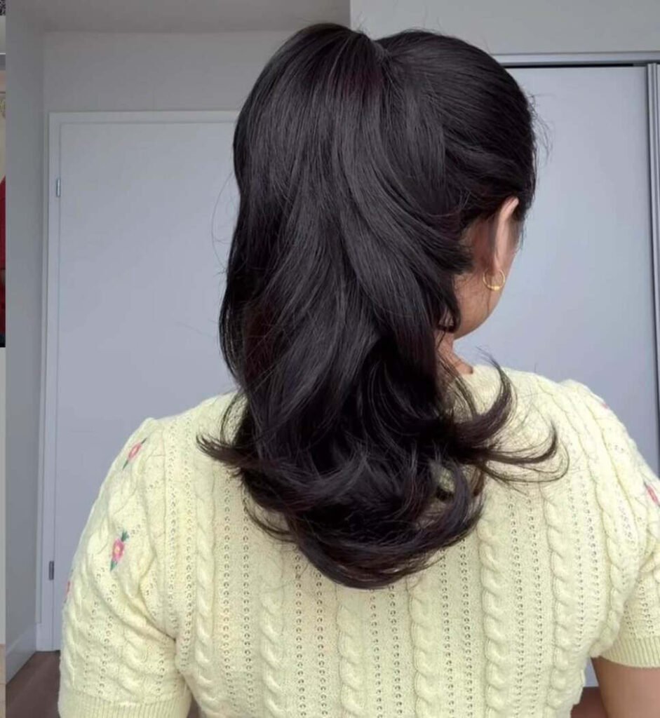 high ponytail hairstyles