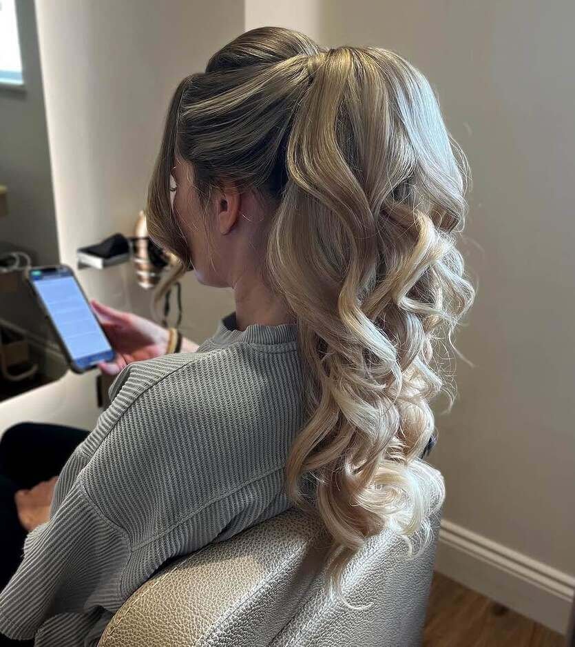 high ponytail hairstyles