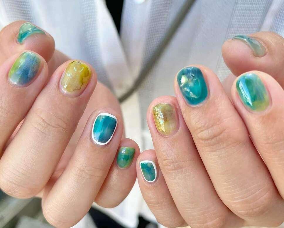 vacation summer nails