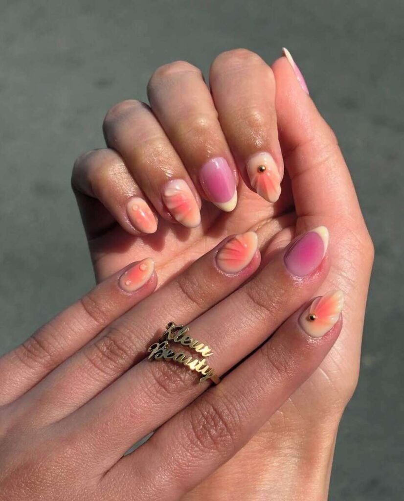 vacation summer nails