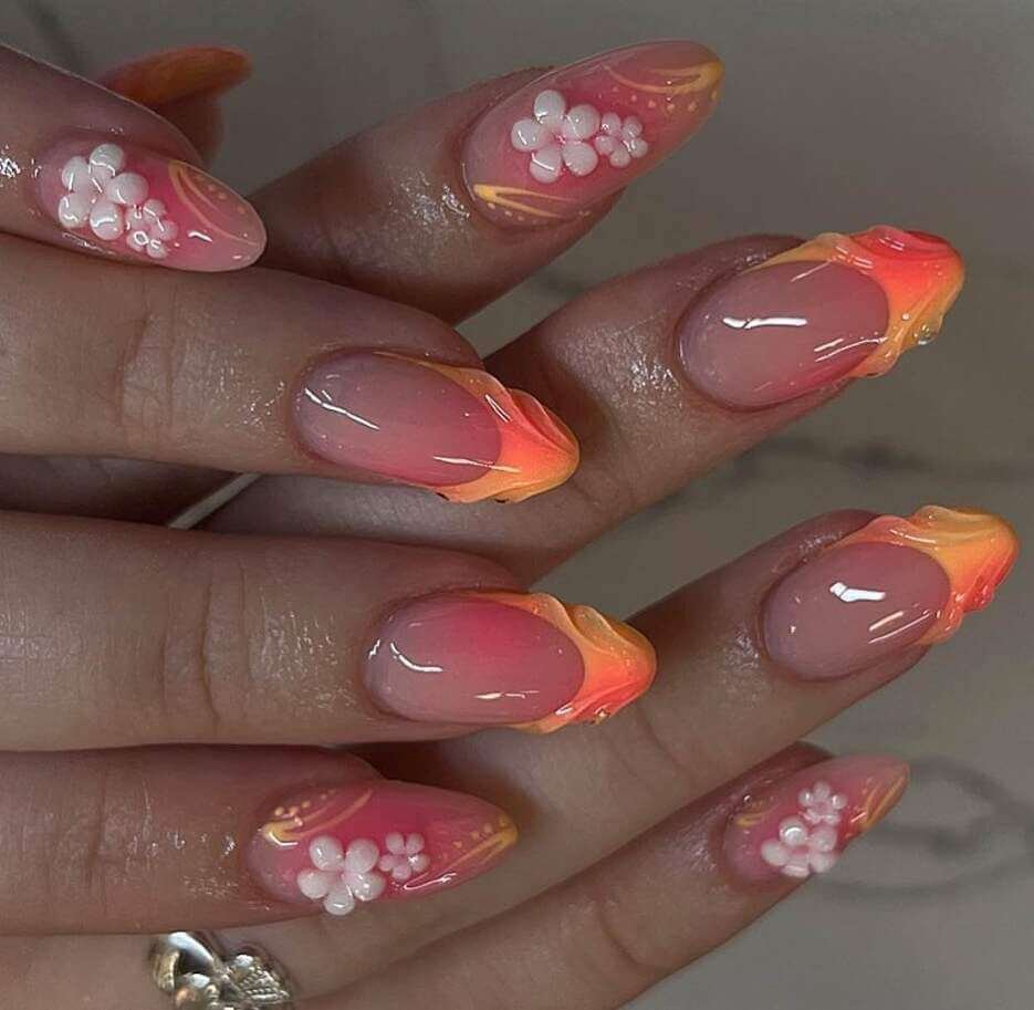 vacation summer nails