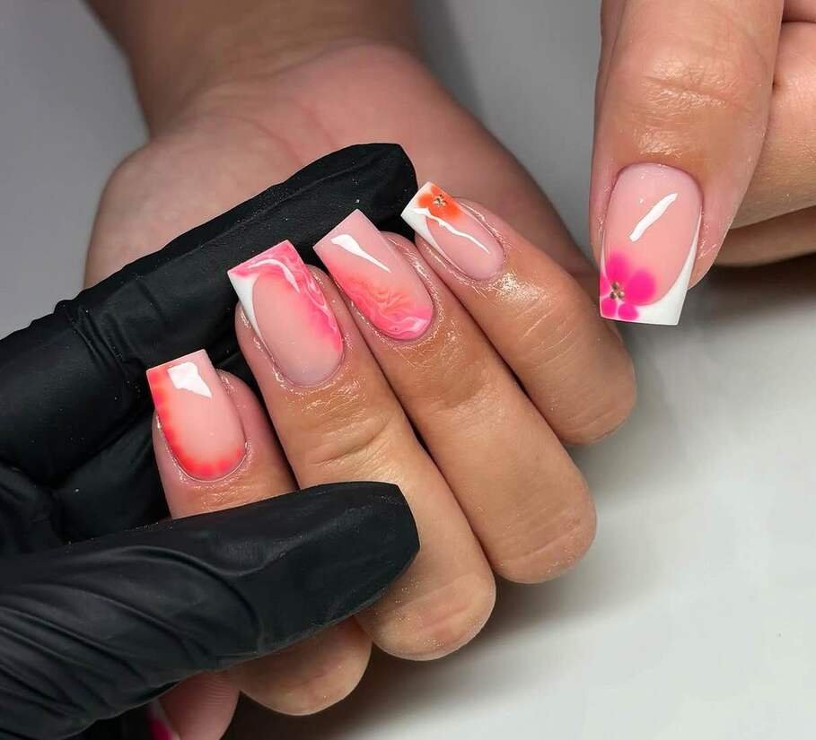 vacation summer nails