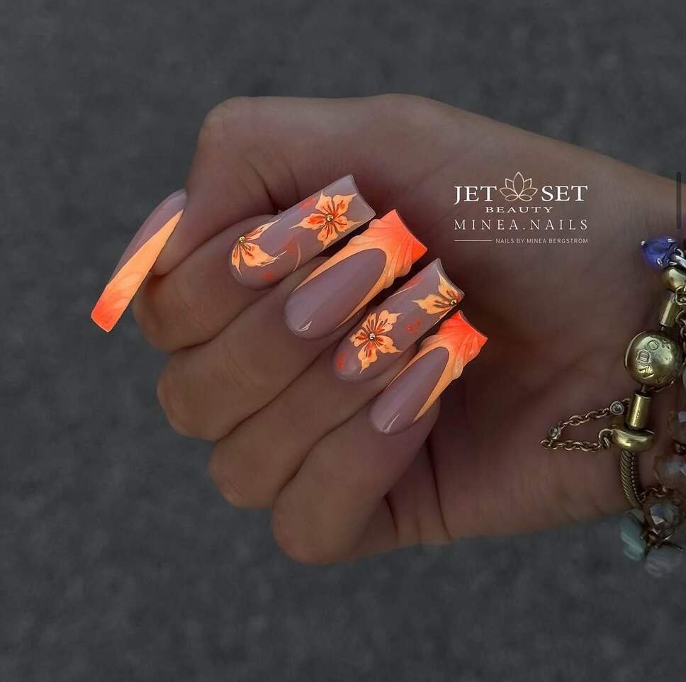 vacation summer nails