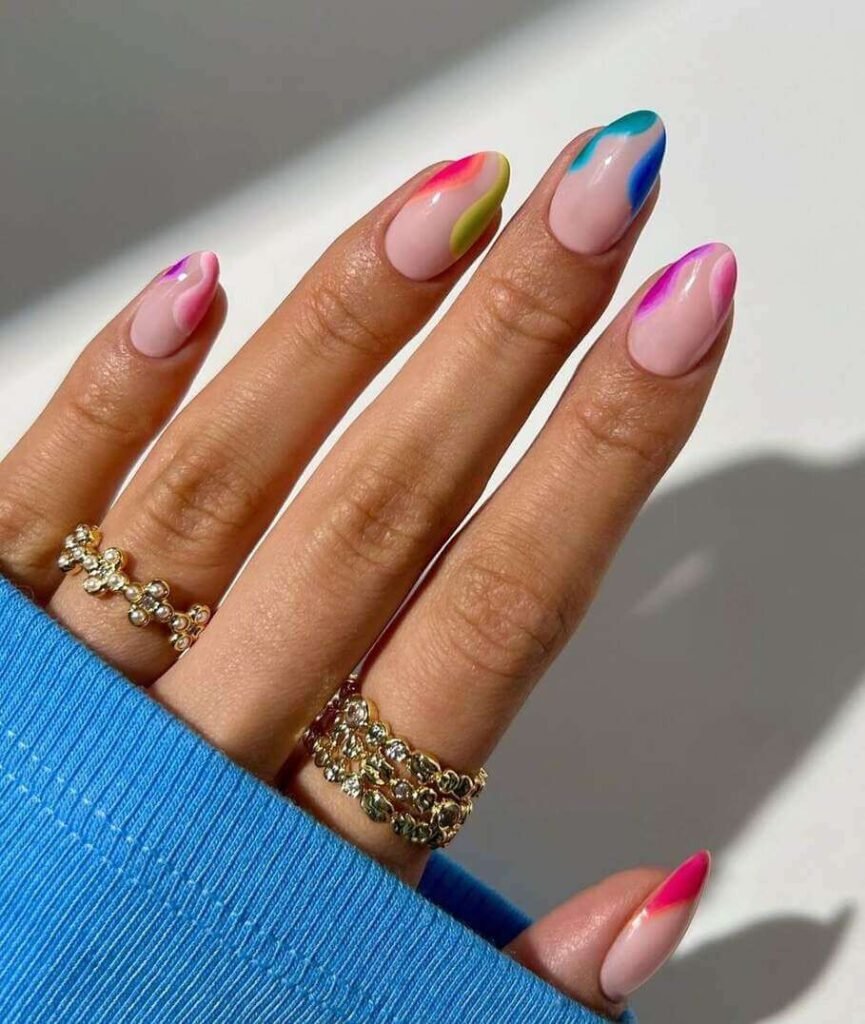 vacation summer nails