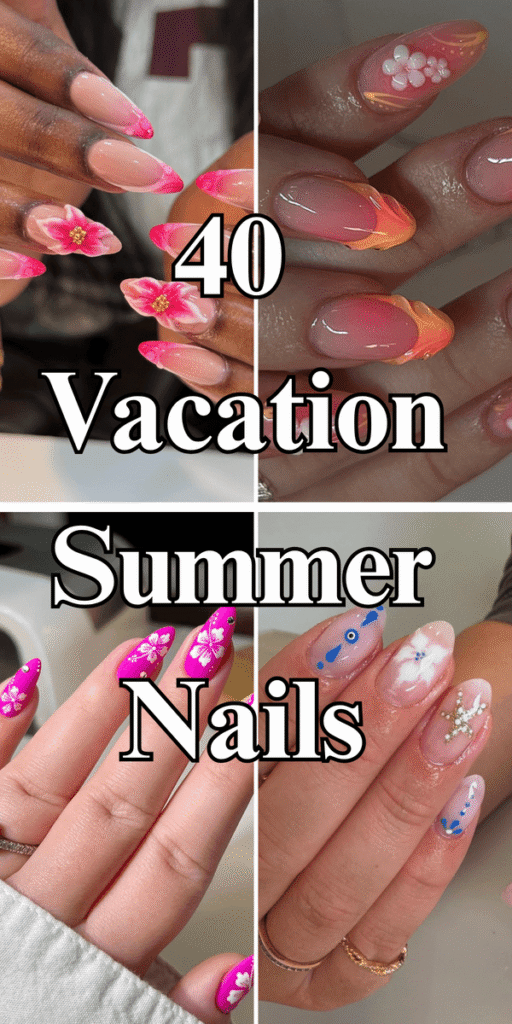 vacation summer nails