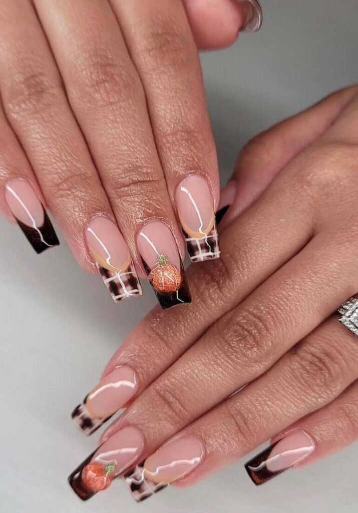 square early fall nails 