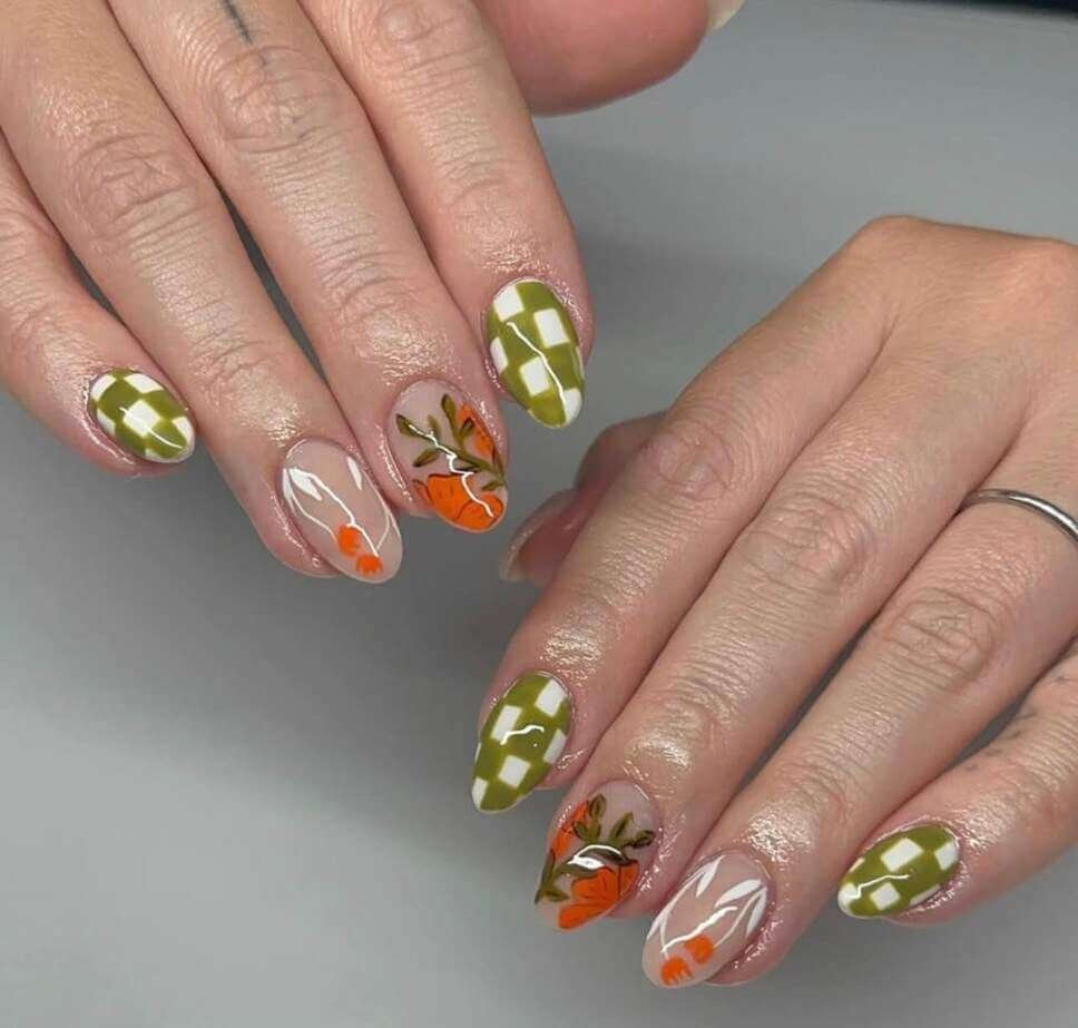 early fall nails 