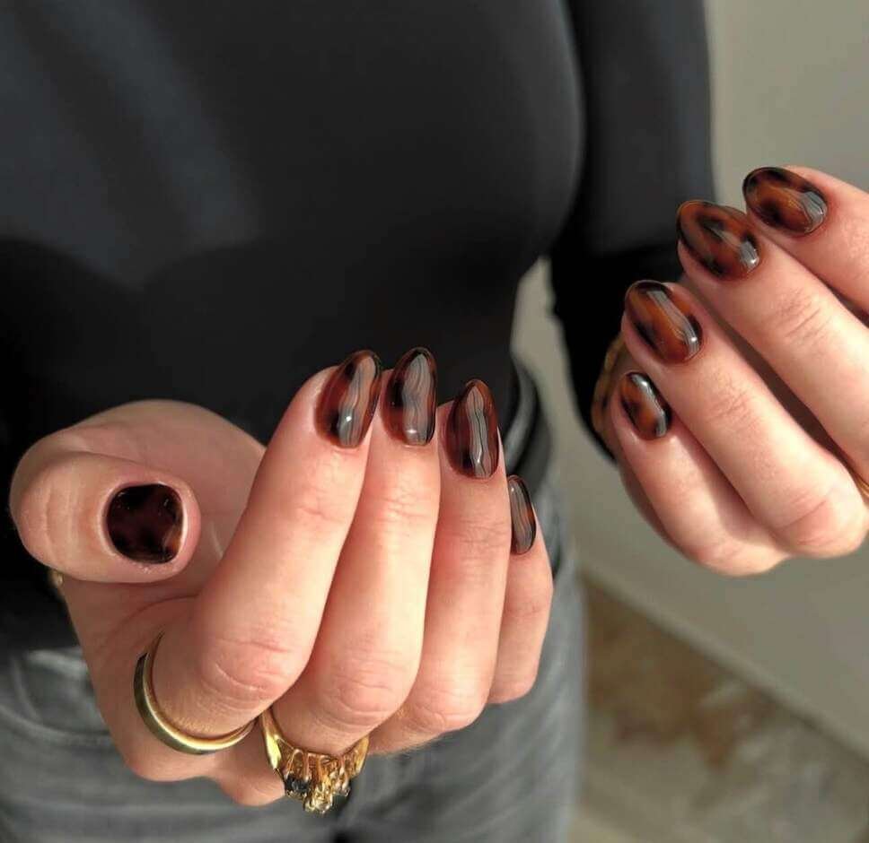 early fall nails
