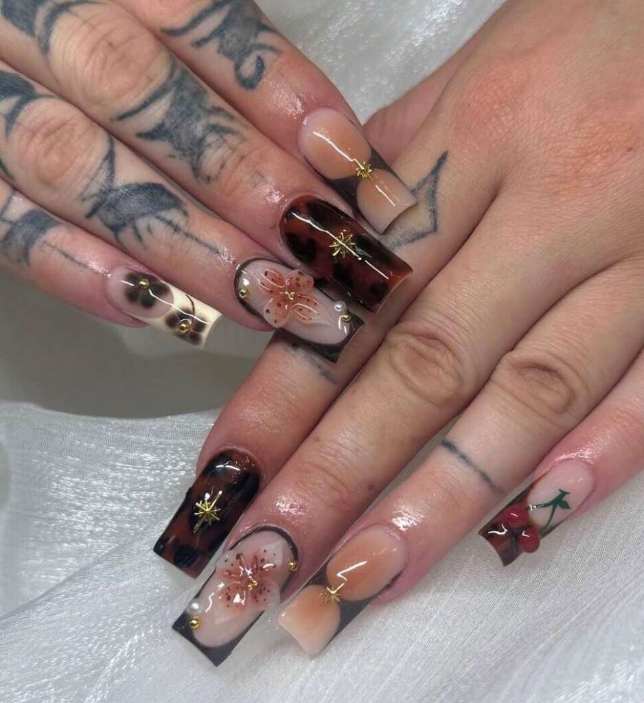 early fall nails