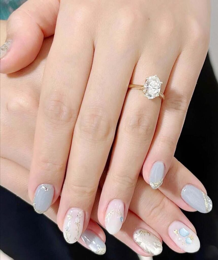 engagement nails ideas