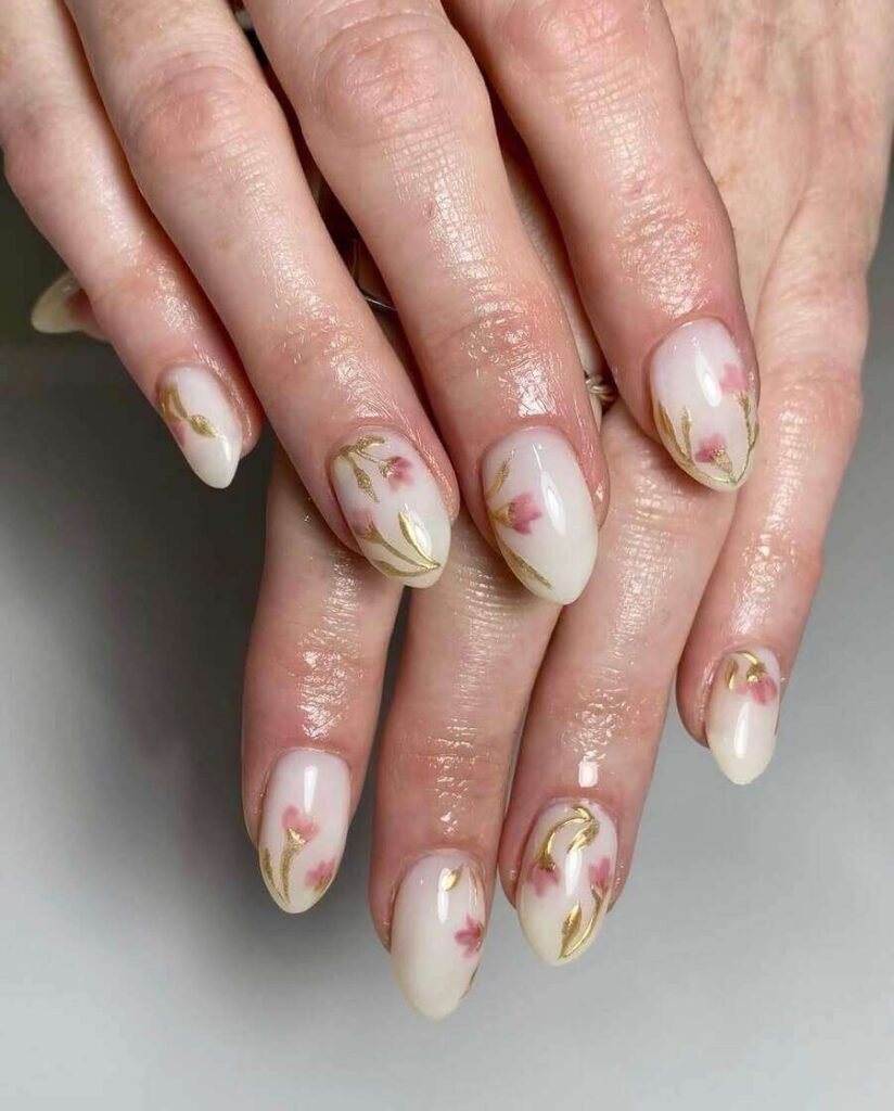 engagement nails ideas