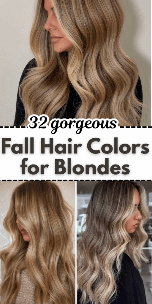 fall hair color for blondes