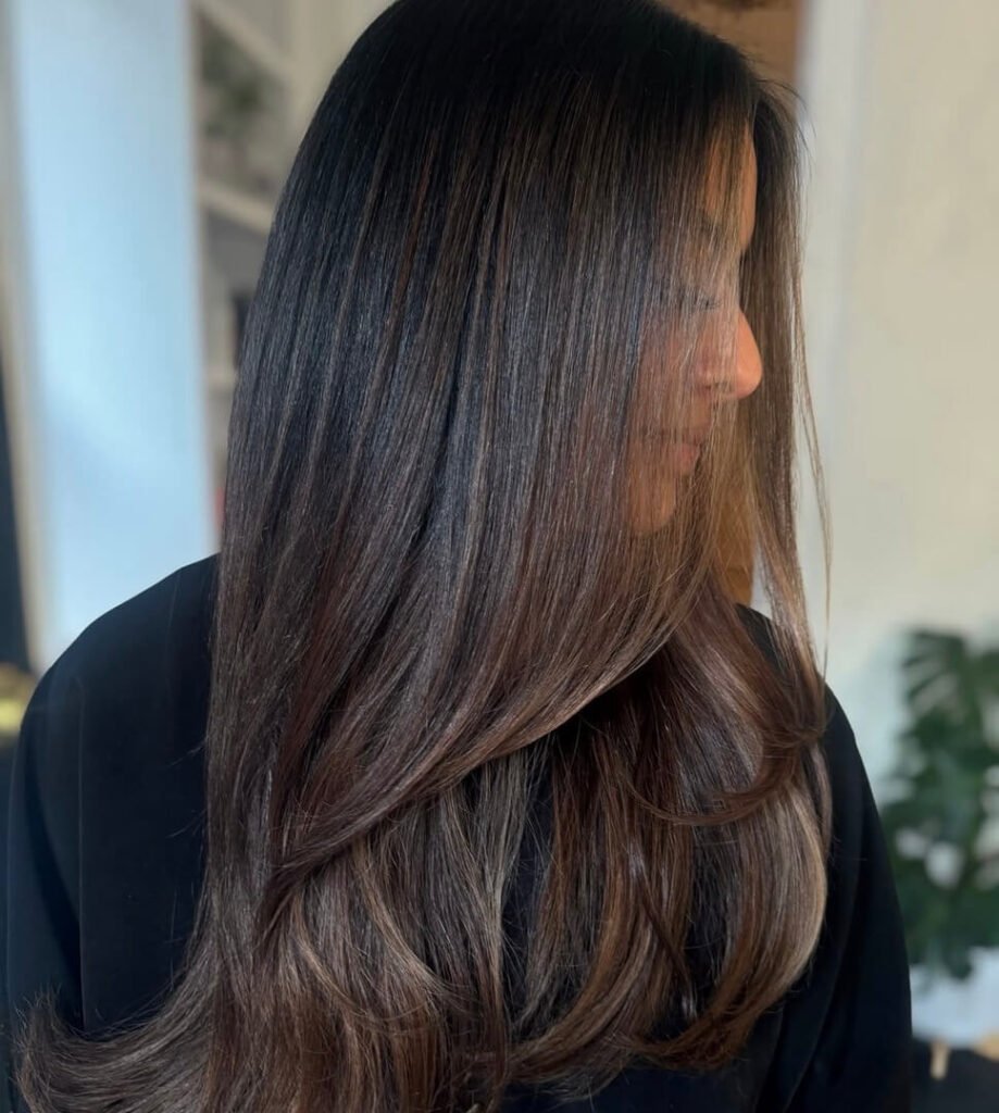 fall hair color for brunettes