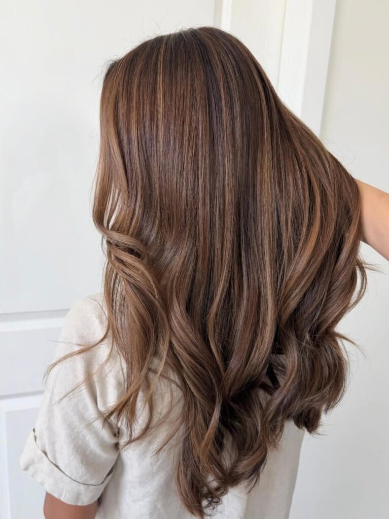 fall hair color for brunettes