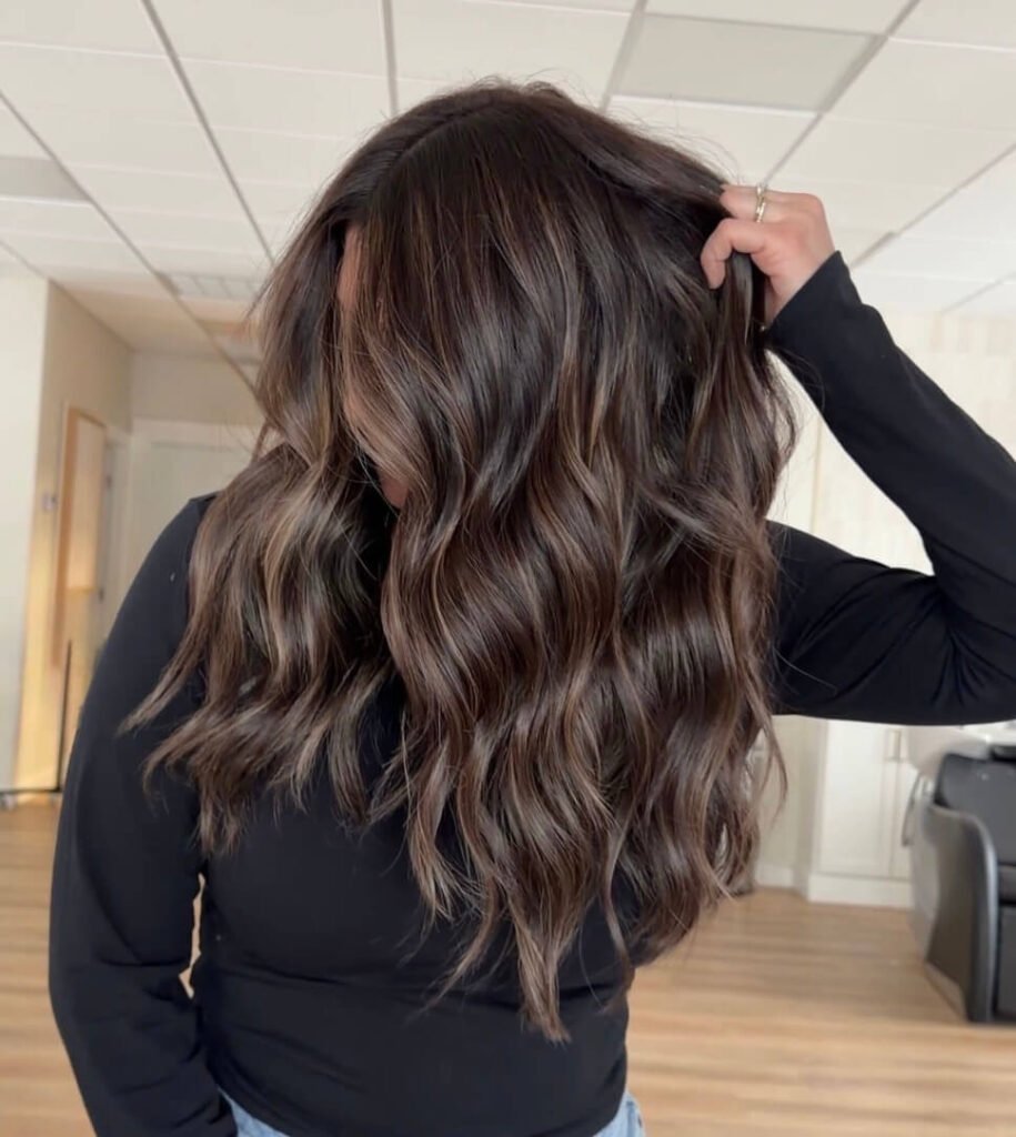 fall hair color for brunettes