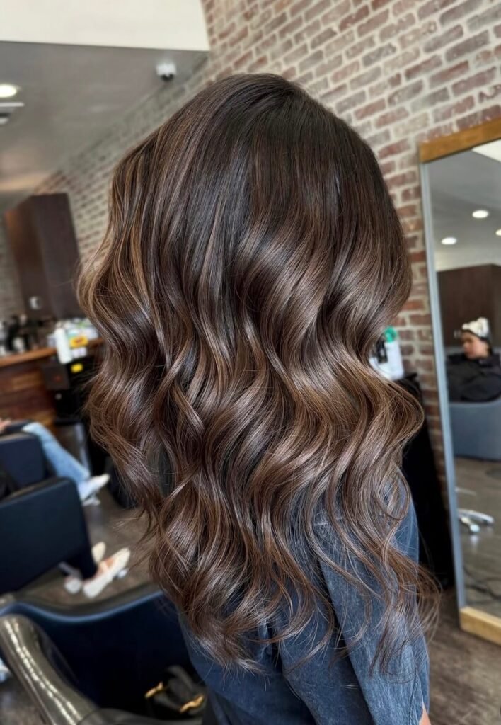 fall hair color for brunettes