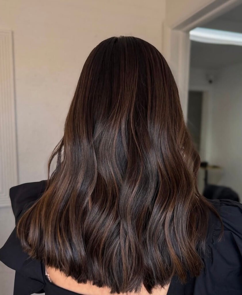 cool fall hair color for brunettes