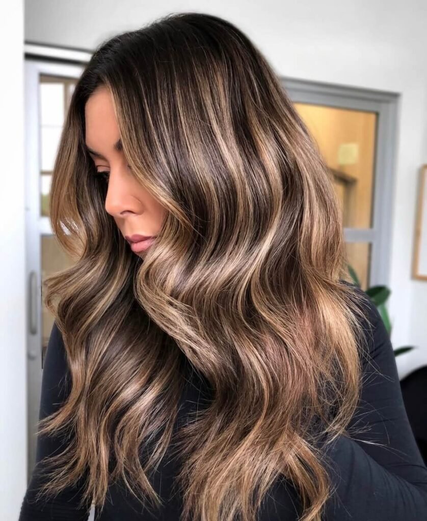 fall hair color for brunettes