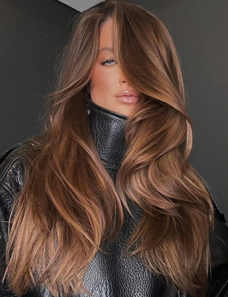 fall hair color for brunettes