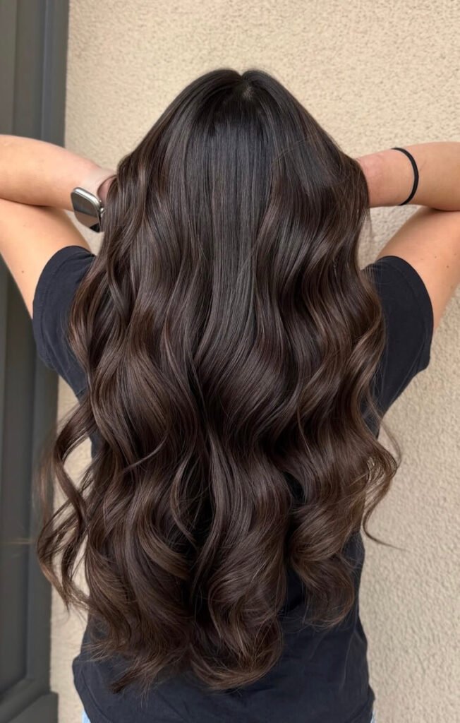 fall hair color for brunettes