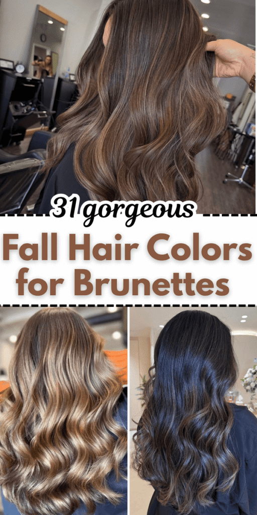 fall hair color for brunettes