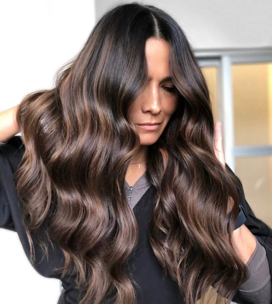 fall hair color for brunettes