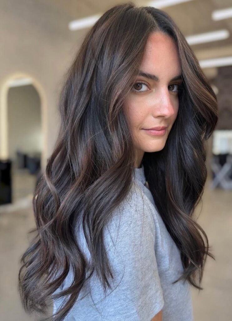 fall hair color for brunettes