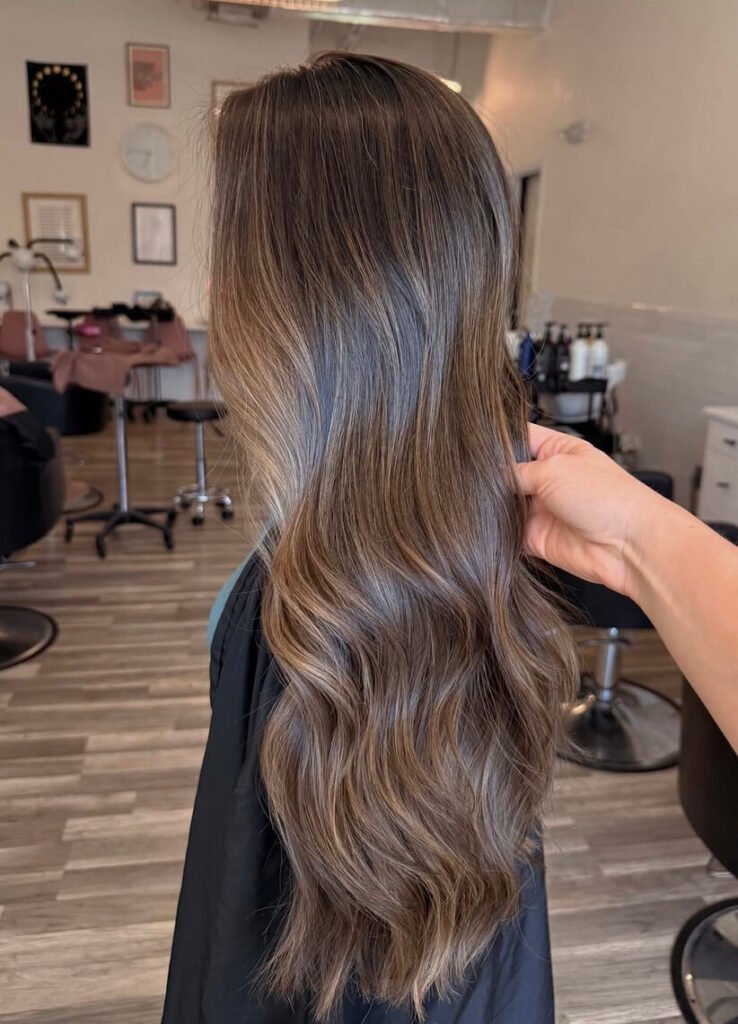 fall hair color for brunettes