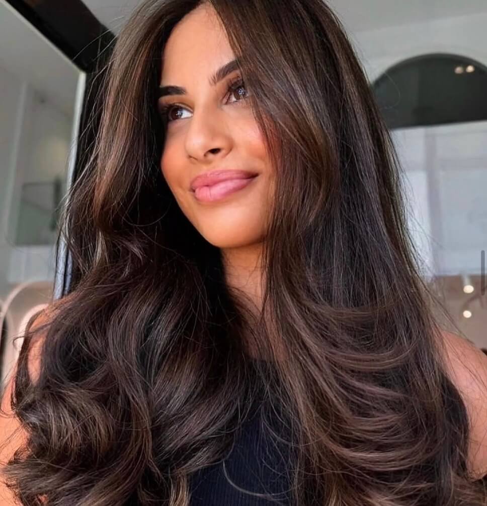 fall hair color for brunettes