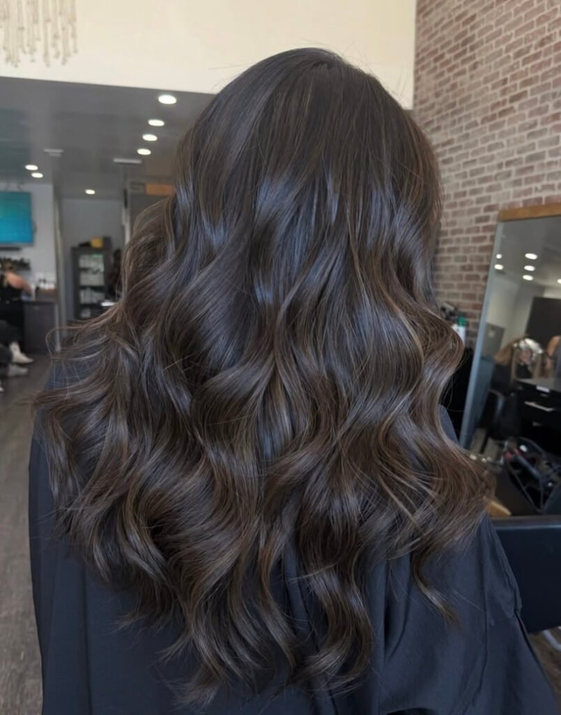 fall hair color for brunettes