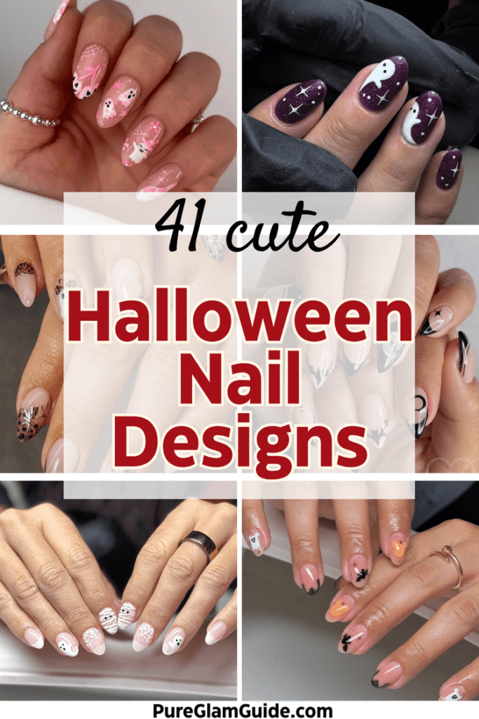 cute Halloween nails