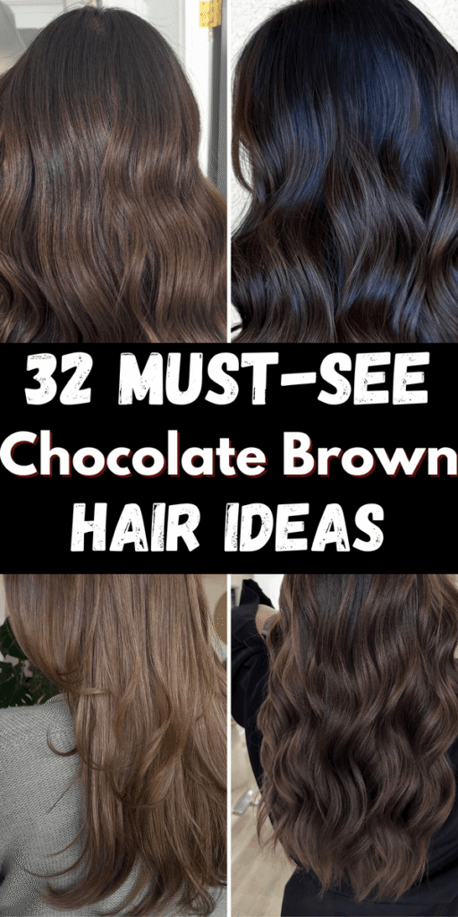 chocolate brown hair