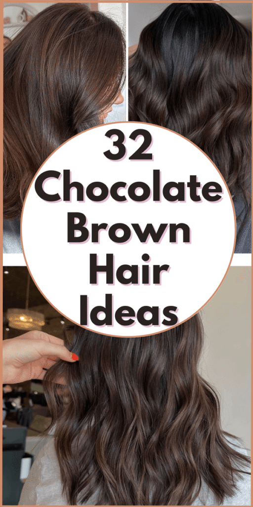 chocolate brown hair