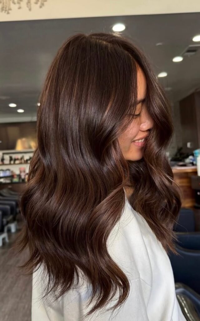 chocolate brown hair ideas 