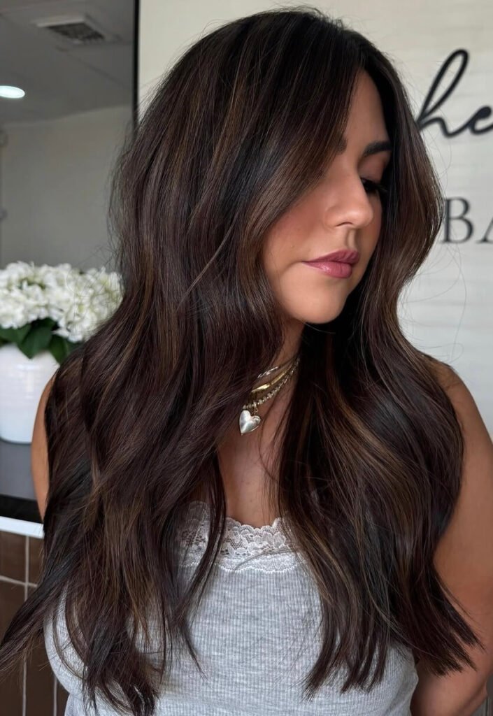 chocolate brown hair ideas 